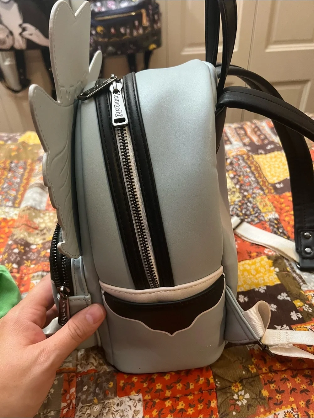 Loungefly Beetlejuice Character Mini Backpack